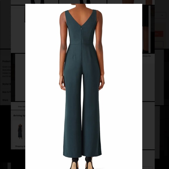 Donna Morgan Hunter Jumpsuit - Size US 4 - Picture 6 of 6
